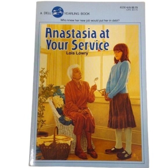 Lot of 4 Kid's Paperback Books Anastasia by Lois Lowry Dell Yearling Books 1980s - Picture 7 of 10